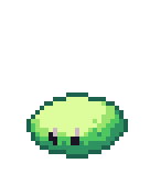 Un slime que bota